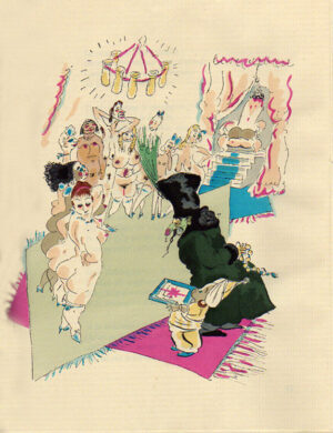 Alternative view of La Muse gaillarde