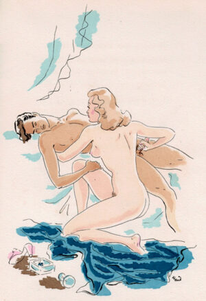 Alternative view of Le Cahier d’Amour. “ Les joies secrètes “